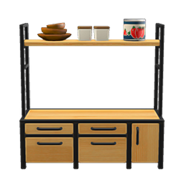 Ironwood cupboard Animal Crossing Wiki Fandom