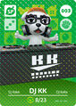 La carte amiibo de DJ Kéké