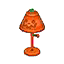 Spooky lamp icon