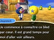 Le villageois indique son envie de déménager