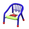 NH-Furniture-Baby chair (blue) (train)