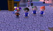 Four players in New Leaf.