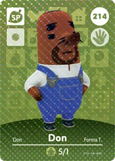 Amiibo 214 Don Resetti