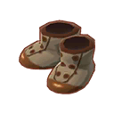 Brown Buttoned Boots - Animal Crossing: Pocket Camp Wiki