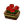 Potted Red Roses
