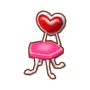 Lovely pink chair animal crossing hot sale