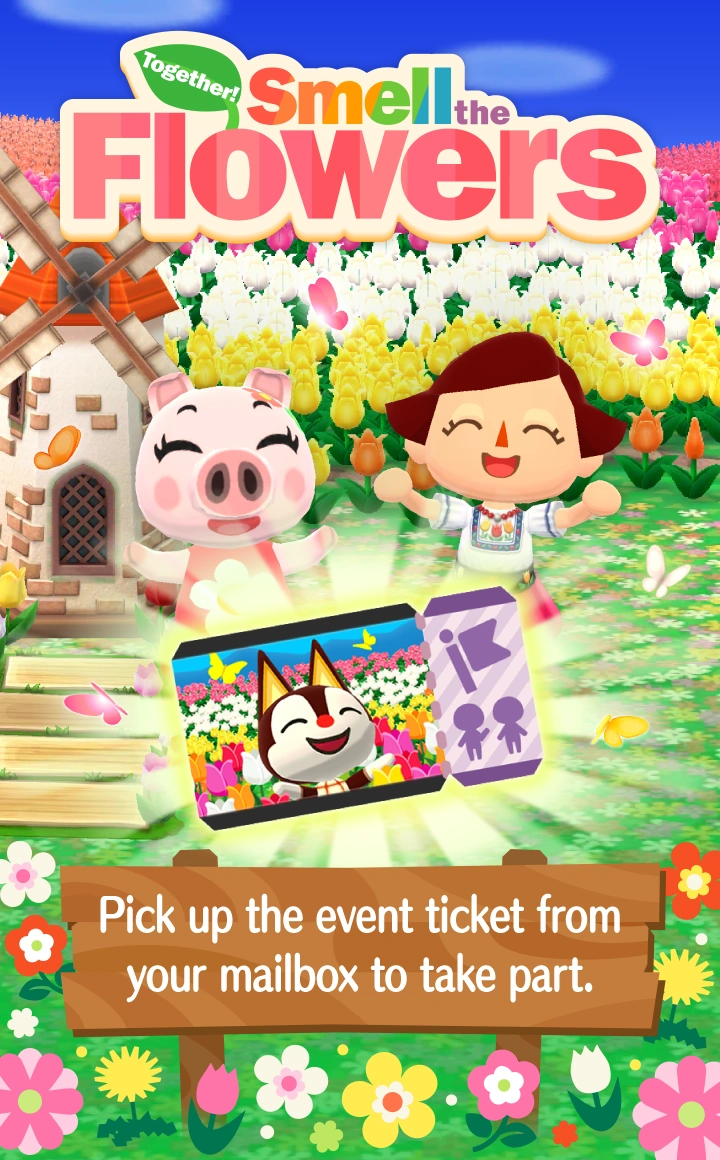 Together! Smell the Flowers Animal Crossing Pocket Camp Wiki