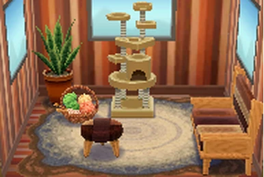 modernes Holzsofa Animal Crossing