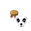Animal crossing pocket camp kk slider chair online