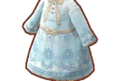Blue Floral Lace Dress Animal Crossing Pocket Camp Wiki