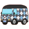 Car Pattern Blue Sweater-Vest Icon.png