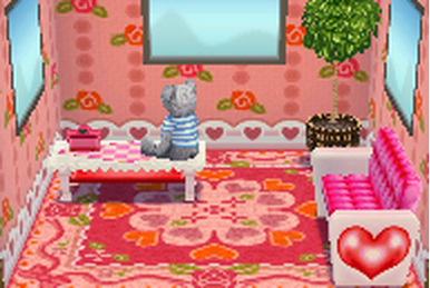 Lovely Chair Lovely Pink Animal Crossing Pocket Camp Wiki