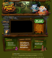 The original website for Animal Jam back in 2010