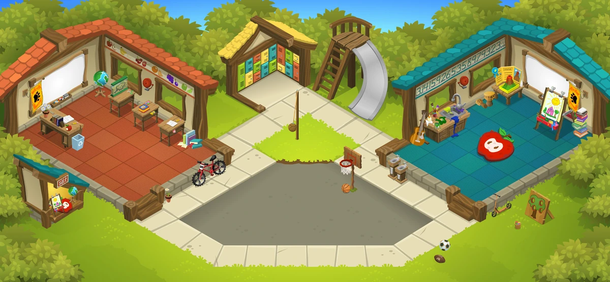 Schoolhouse Party | Animal Jam Classic Wiki | Fandom