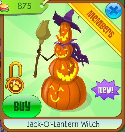 Jack-O'-Lantern Witch | Animal Jam Classic Wiki | Fandom Jack-O'-Lantern Witch | Animal Jam Classic Wiki | Fandom