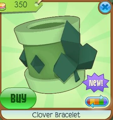 Clover Bracelet | Animal Jam Classic Wiki | Fandom