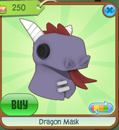 Dragon Mask purple