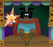 Hitting the target in the center