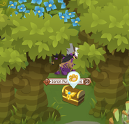 The location of the sixth secret chest, which can be accessed by capturing a Phantom using a Chomper Plant near the treasure. Then, the player can reach the chest without risking the chance of being put into a deep sleep.