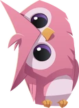 Pink owl
