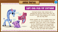 Safe chat plus jamaa journal