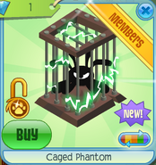 Caged Phantom square green