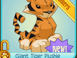Giant Tiger Plushie