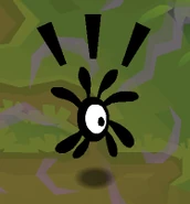 A suprised phantom ready to get the player after spotting them