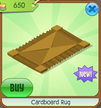 Cardboard Rug | Animal Jam Classic Wiki | Fandom