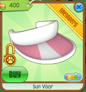 Sun Visor pink