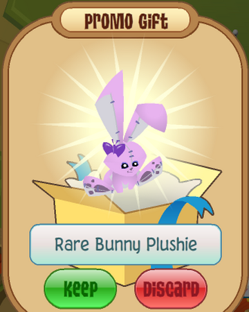 bunny plushie aj