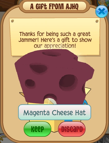 Magenta Cheese Hat Animal Jam Classic Wiki Fandom