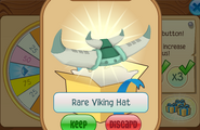 Daily-Spin-Gift Rare-Viking-Hat