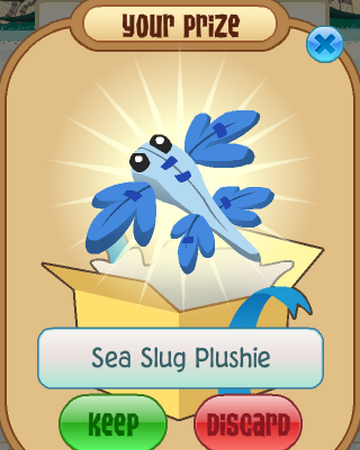sea slug stuffed animal