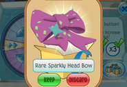 Member-Spin-Gift Rare-Sparkly-Head-Bow