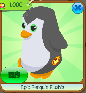 Epic Penguin Plushie | Animal Jam Classic Wiki | Fandom