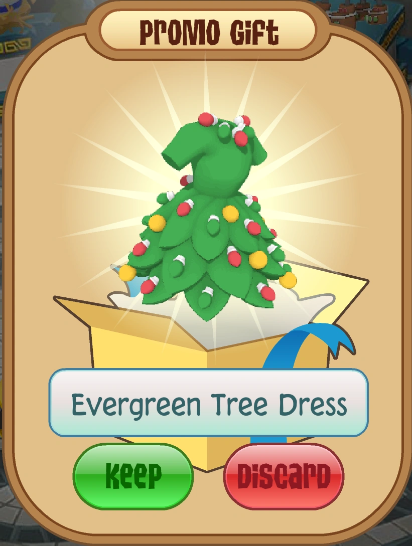Evergreen Tree Dress | Animal Jam Classic Wiki | Fandom