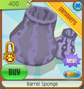 Barrel Sponge oed3if purple