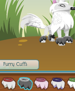 A glitch with Arctic Wolves.