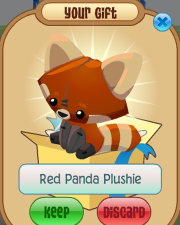 red panda plushie