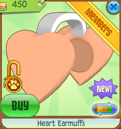 Heart Earmuffs | Animal Jam Classic Wiki | Fandom