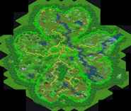 Lucky clovers whole map