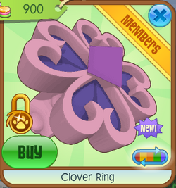 Clover Ring | Animal Jam Classic Wiki | Fandom