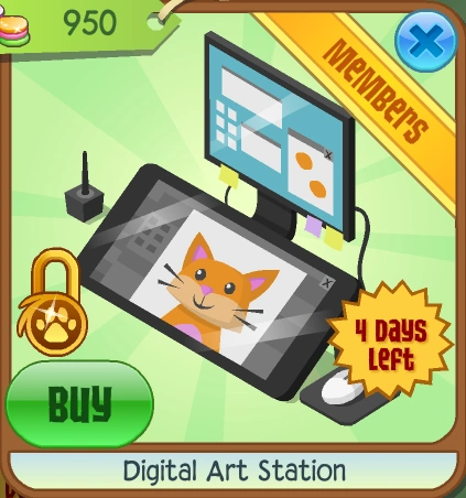 Digital Art Station | Animal Jam Classic Wiki | Fandom