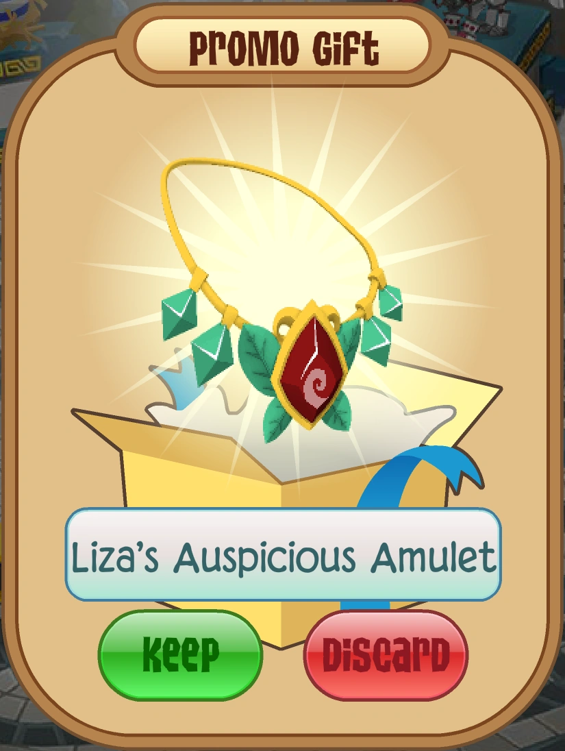 Liza's Auspicious Amulet Animal Jam Classic Wiki Fandom