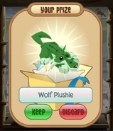 Wolf Plushie white elephants glitch