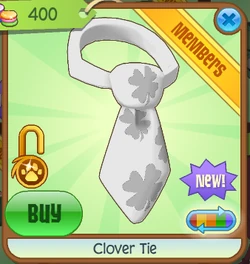 Clover Tie | Animal Jam Classic Wiki | Fandom