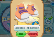 Member-Spin-Gift Rare-High-Top-Sneakers