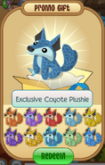 Exclusive coyote plushie 8