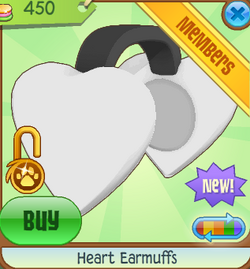 Heart Earmuffs | Animal Jam Classic Wiki | Fandom